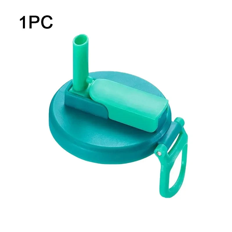 Portable Silicone Soda Can Lid with Reusable Straw - Ideal for Canned Beverages, Beer, and Juice