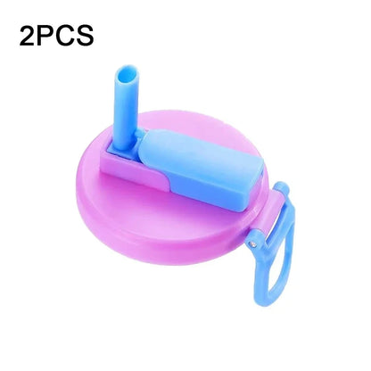 Portable Silicone Soda Can Lid with Reusable Straw - Ideal for Canned Beverages, Beer, and Juice