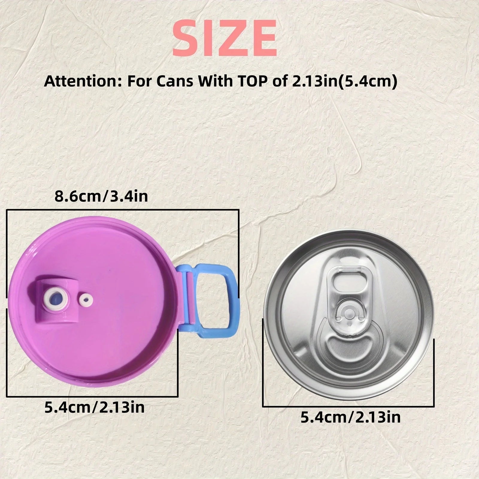 Portable Silicone Soda Can Lid with Reusable Straw - Ideal for Canned Beverages, Beer, and Juice