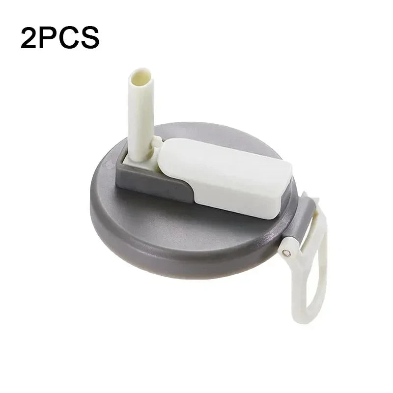 Portable Silicone Soda Can Lid with Reusable Straw - Ideal for Canned Beverages, Beer, and Juice