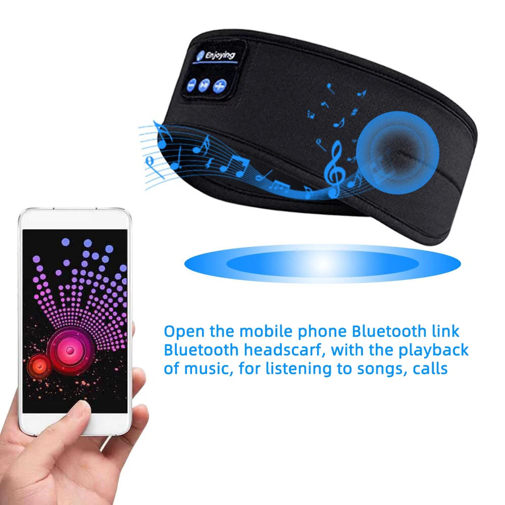 Wireless Bluetooth Music Headband | Sleep & Sports Earphones