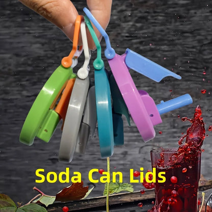 Portable Silicone Soda Can Lid with Reusable Straw - Ideal for Canned Beverages, Beer, and Juice